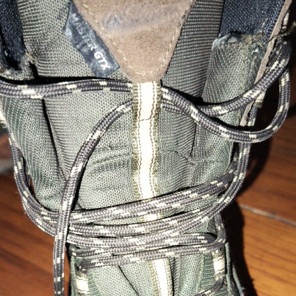 Asolo Men's Green and Brown Hiking Boots - Picture 6 of 7